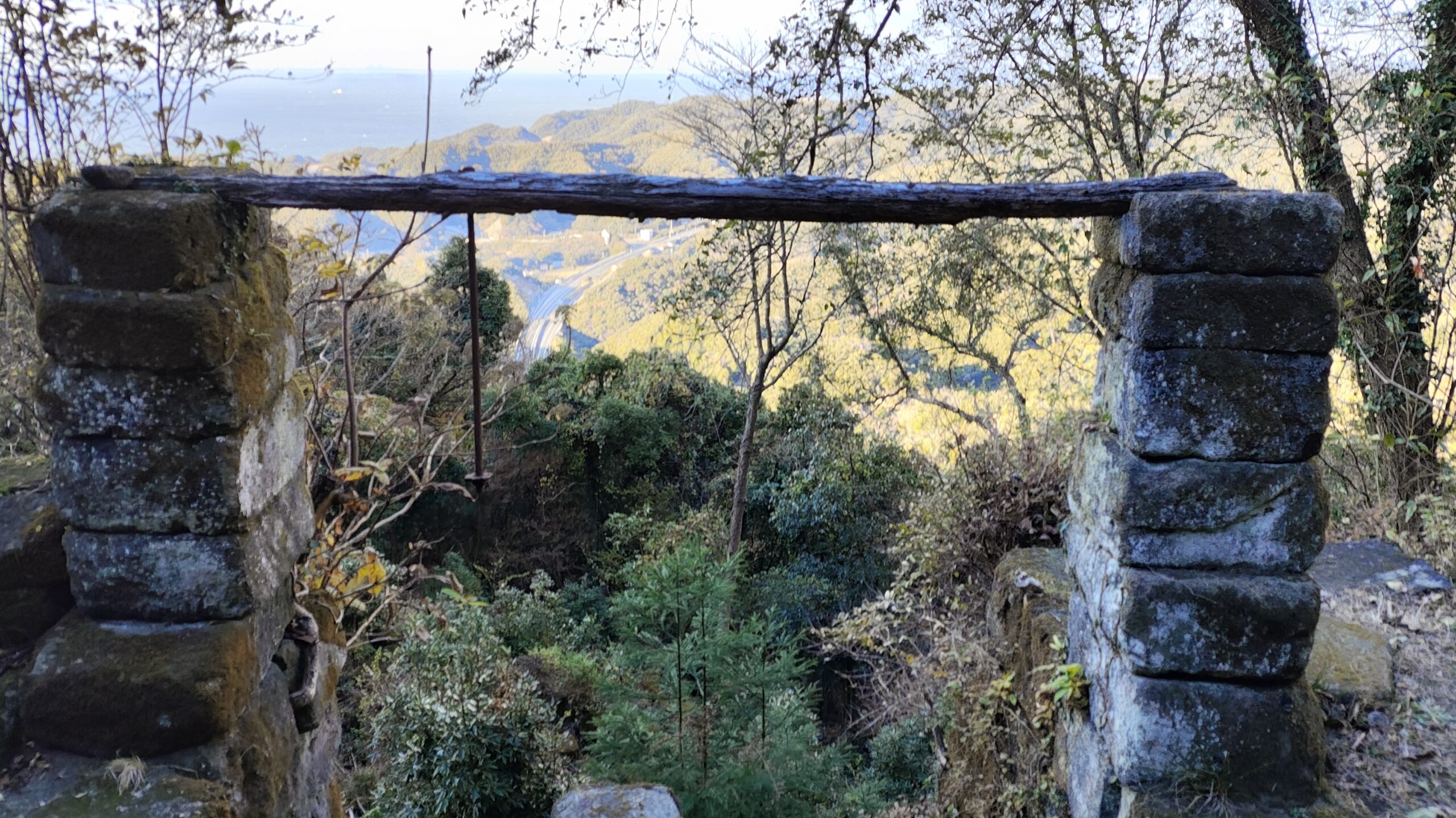 Abandoned infrastructure at Mount Nokogiri